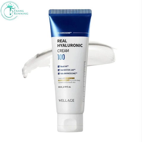 Kem Dưỡng Ẩm Wellage Real Hyaluronic 100 Cream 50ml