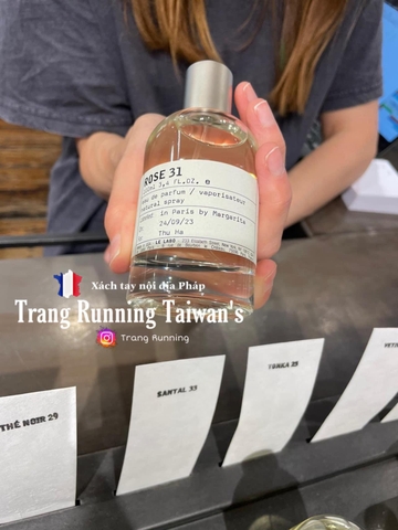 Nước Hoa Unisex Le Labo Rose 31 xách tay [Trang Running]