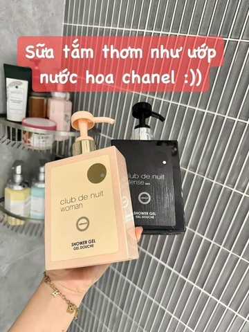 Sữa Tắm Nước Hoa Dành Cho Nam Và Nữ Armaf Club De Nuit Intense Shower Gel 360ml