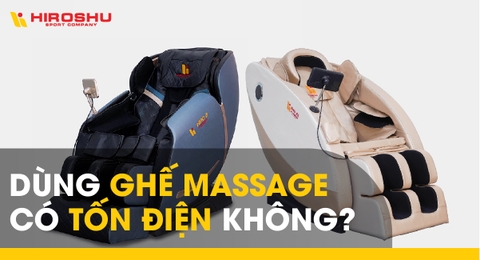 Dùng ghế massage có tốn điện không?