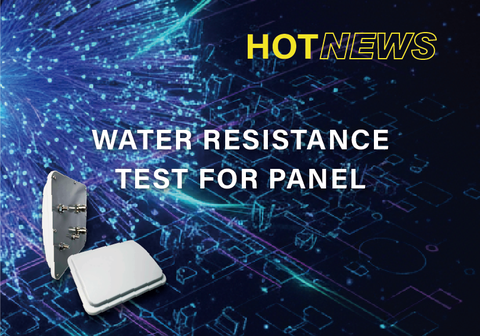Water Resistance Test Report for Panel Antenna