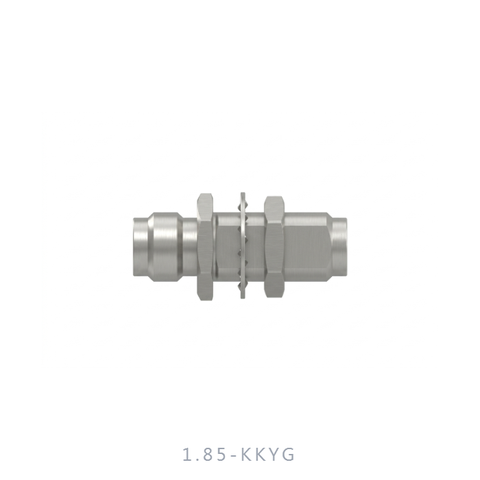 1.85mm Female to Female Bulkhead Adapter