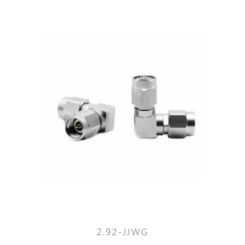 2.92mm Male to Male Right Angle Adapter