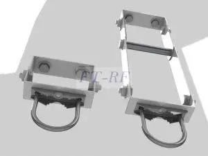 Adjustable stainless steel bracket under the large-scale