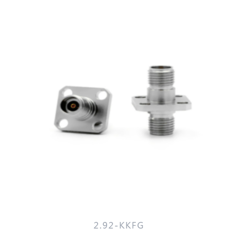 2.92mm Female to Female Flange Adapter