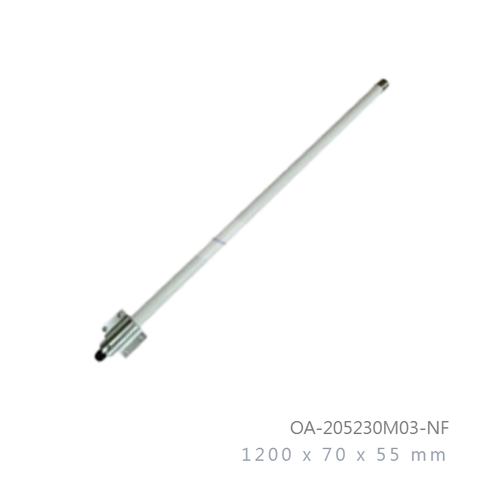 205MHz to 230MHz 3dBi Dipole Omni Directional Outdoor Antenna N-Female
