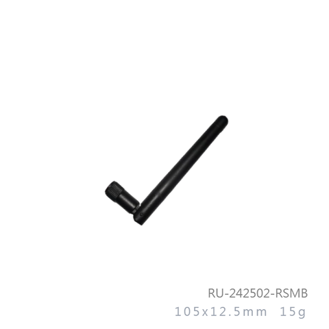 2.4GHz 2dBi Indoor Rubber Duck RP-SMA-Male OMNI Antenna