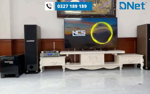 Lắp dàn karaoke với loa cột GUINNESS SS- 207 & Sub GUINNESS SB- 1800 VII