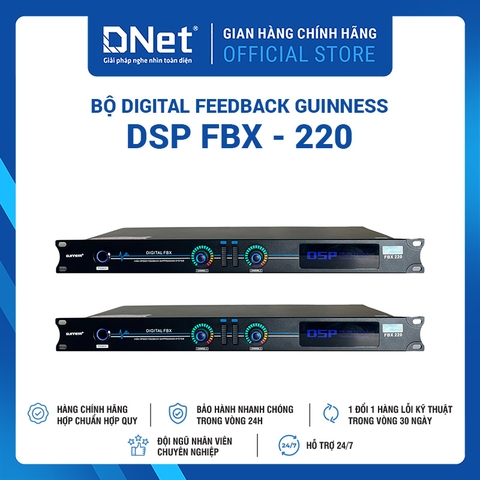 Bộ Digital Feedback GUINNESS DSP FBX - 220