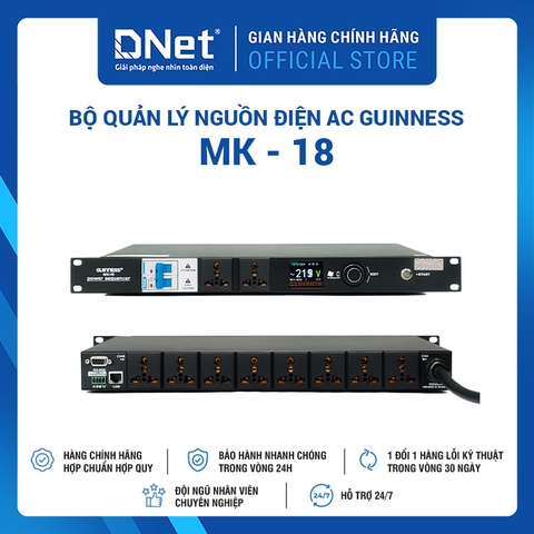 Bộ Quản Lý Nguồn Điện AC GUINNESS MK - 18
