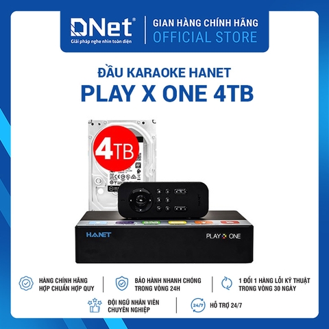 Đầu Karaoke Hanet Play X One 4TB