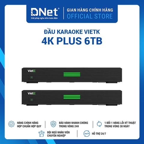Đầu VietK 4K Plus 6TB