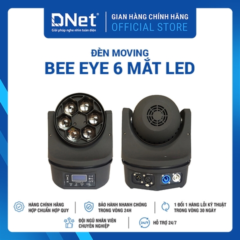 Đèn Moving Bee Eye 6 Mắt Led
