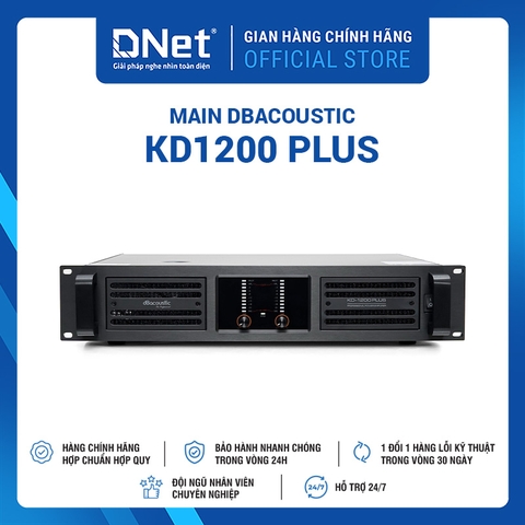 Main DBACOUSTIC KD1200 Plus