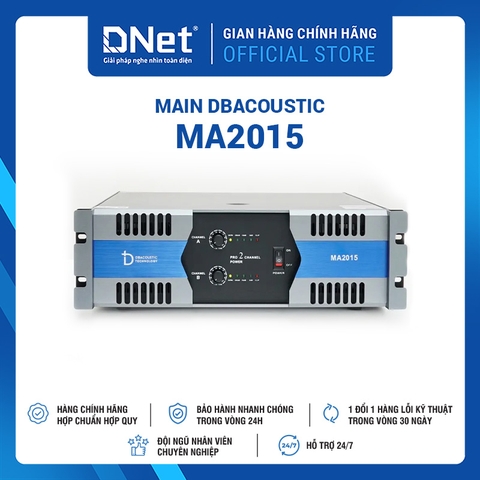 Main DBACOUSTIC MA2015