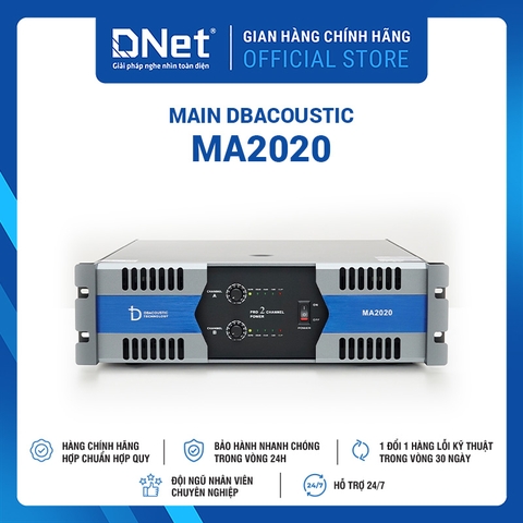 Main DBACOUSTIC MA2020