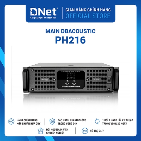 Main DBACOUSTIC PH216
