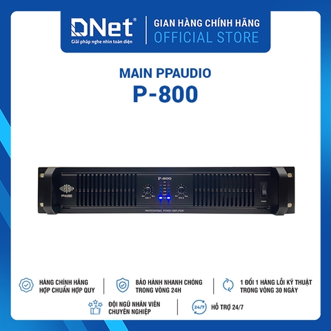 Main PPAUDIO P-800