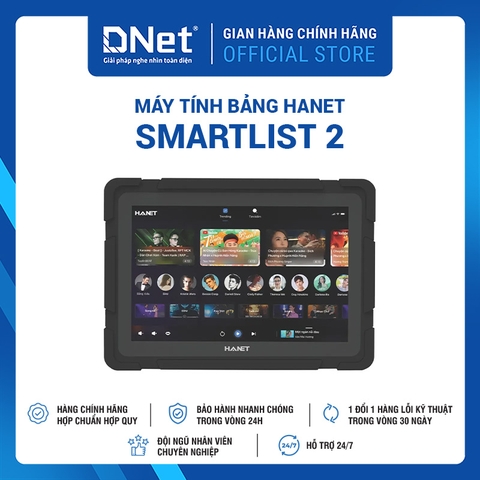 Máy tính bảng Hanet Smartlist 2