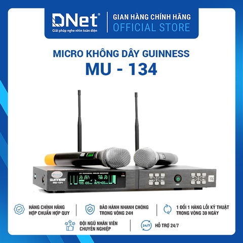 Micro Không Dây GUINNESS MU - 134