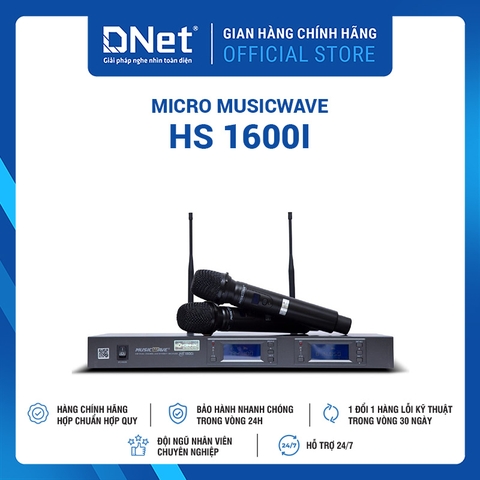 Micro Không Dây MUSICWAVE HS 1600i