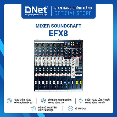 Mixer Soundcraft EFX8