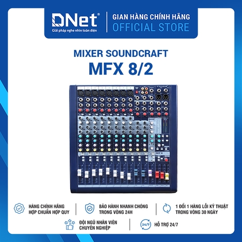 Mixer Soundcraft MFX 8/2
