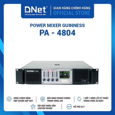 Cục Đẩy Công Suất Power GUINNESS PA - 4804