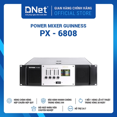 Power Amplifier GUINNESS PX - 6808