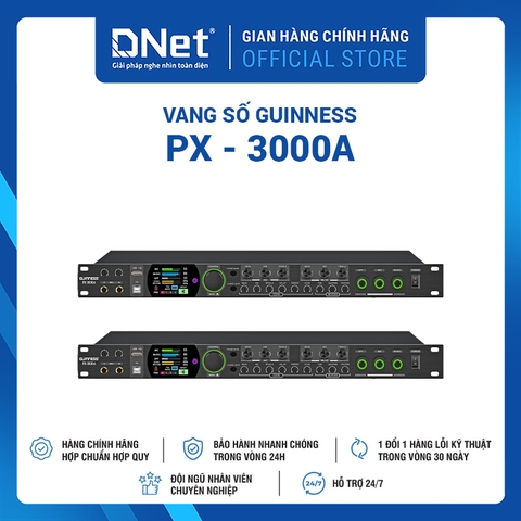 Vang số GUINNESS PX - 3000A