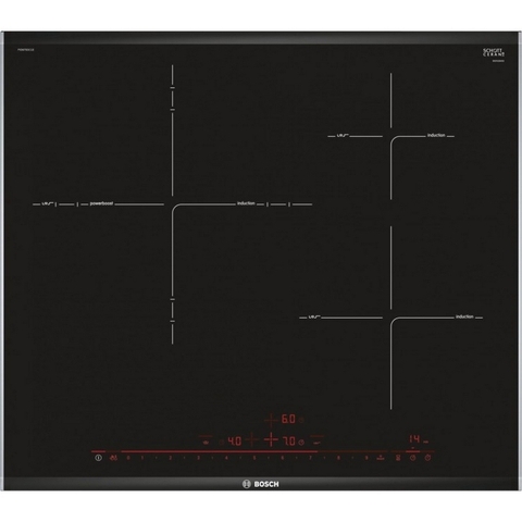 Bếp Từ Bosch HMH.PID675DC1E Vuông 3 Vùng Nấu Serie 8