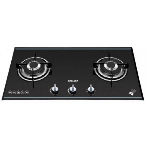 Bếp Gas Malloca AS 920L - Mặt Kính 2 Bếp