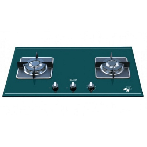 Bếp Gas Malloca AS 9402G - Mặt Kính 2 Bếp