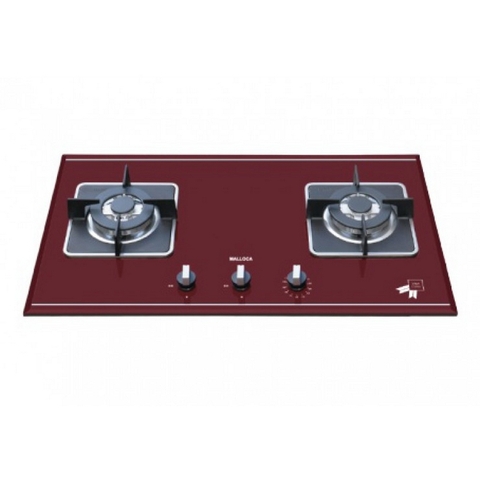 Bếp Gas Malloca AS 9402R - Mặt Kính 2 Bếp