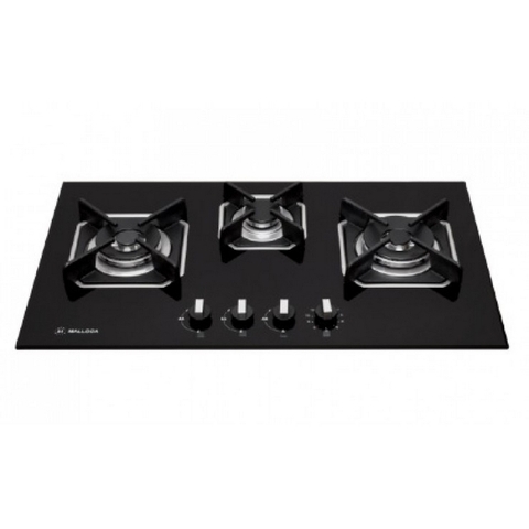 Bếp Gas Malloca AS 9603B - Mặt Kính 3 Bếp