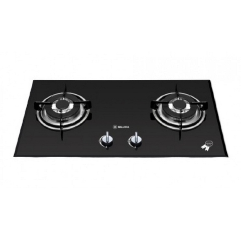 Bếp Gas Malloca GHG 732A NEW - Mặt Kính 2 Bếp