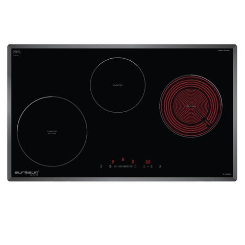 Bếp Điện Từ Eurosun EU-TE882G 3 Vùng Nấu - Nhập Khẩu CHLB Đức