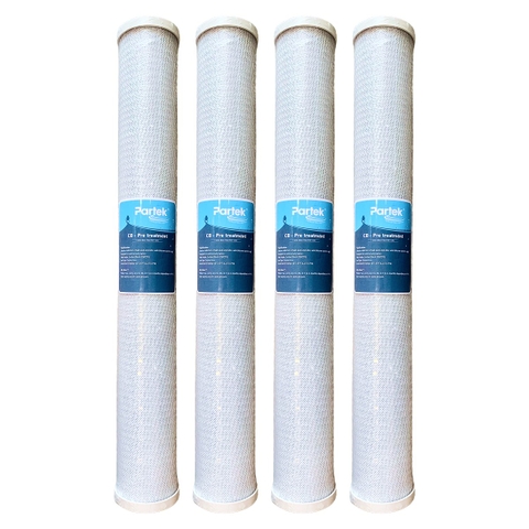 Lõi Lọc Than Hoạt Tính 20 inch PARAGON CTO CB2520 Carbon Block Cao Cấp