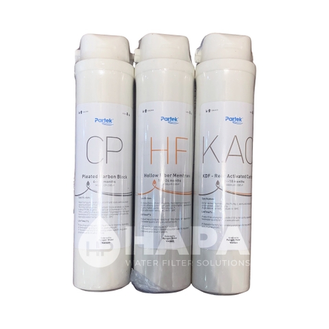 Lõi Lọc Thay Thế PARTEK P3385-USF - Bộ 3 Lõi Lọc Nước PARTEK CP, HF, KAC