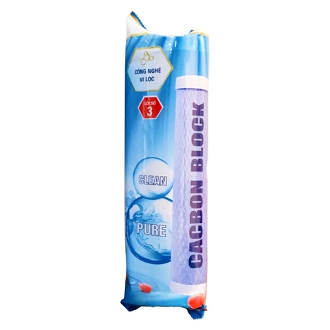 Lõi Lọc Nước Số 3 CTO Carbon Block Filter 10 inch - Cho Mọi Dòng Máy RO