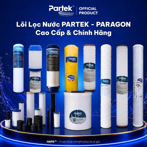 Lõi Lọc Nước PARAGON PARTEK, Full Models Lõi Lọc Thô Cao Cấp