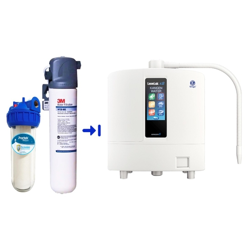 Bộ Tiền Xử Lý Nước 3M Cho Máy Điện Giải iON Kiềm - Nhập khẩu Mỹ