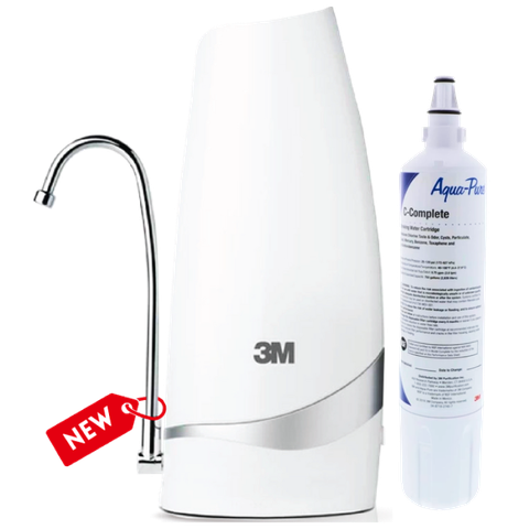 Máy Lọc Nước Uống Để Bàn 3M CTM-02, DIY Tự Lắp Dễ Dàng, Không Khoan Đục