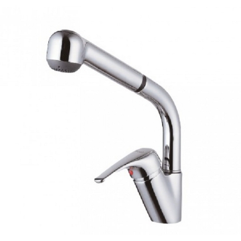 Vòi Rửa Chén Malloca K119T4 Dây Rút Nóng Lạnh