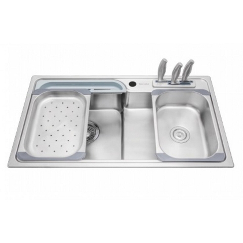 Chậu Rửa Chén Malloca MS 1028D Inox 304