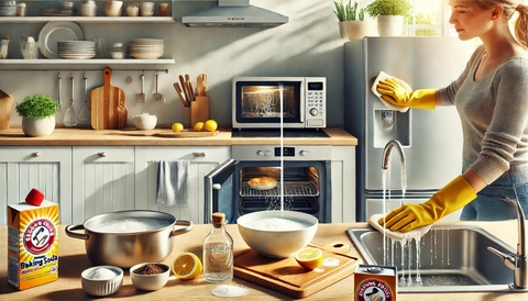 5 Mẹo Vệ Sinh Đồ Dùng Nhà Bếp Hiệu Quả và Nhanh Chóng
