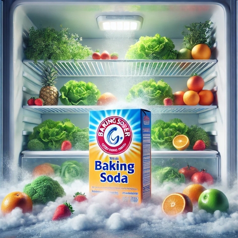 Bí Quyết Khử Mùi Tủ Lạnh Hiệu Quả Với Baking Soda – Đơn Giản Mà Đỉnh Cao!