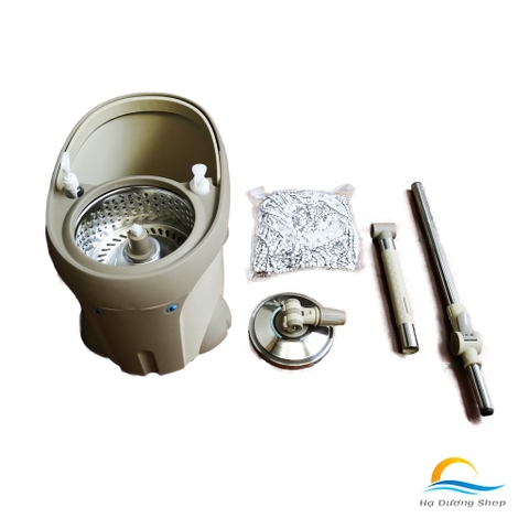 Bộ Lau Nhà Thông Minh 360 Độ Tự Vắt Thái Lan LK Elephant Mop Cao Cấp HADU