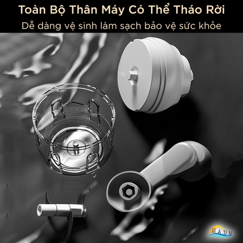 Máy Xay Tỏi Ớt Mini Cao Cấp – Tay Quay Cơ, Bánh Răng Vi Sai, Lưỡi Dao Sắc Bén 420, Đạt Tiêu Chuẩn LFGB Đức SSGP