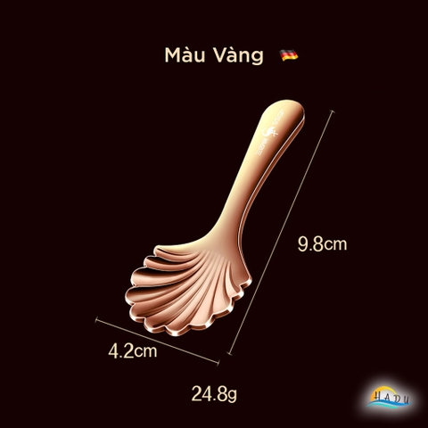 Thìa Múc Inox 304 Cao Cấp – Đầu Sâu, Tay Cầm Thoải Mái, Đa Năng Dùng Múc Trà, Sữa Bột, Bánh, Thạch SSGP